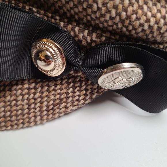 Magid Hats Women's Layered Cadet Newsboy Cap, Size M/L - Picture 3 of 7